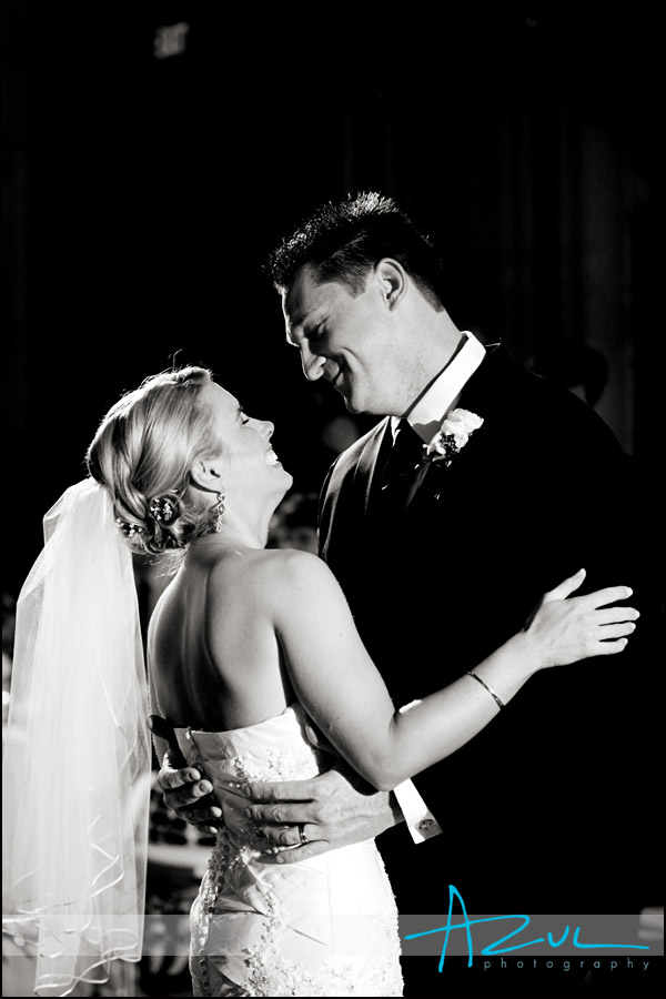 First dance at the Carolina Inn main ballroom.