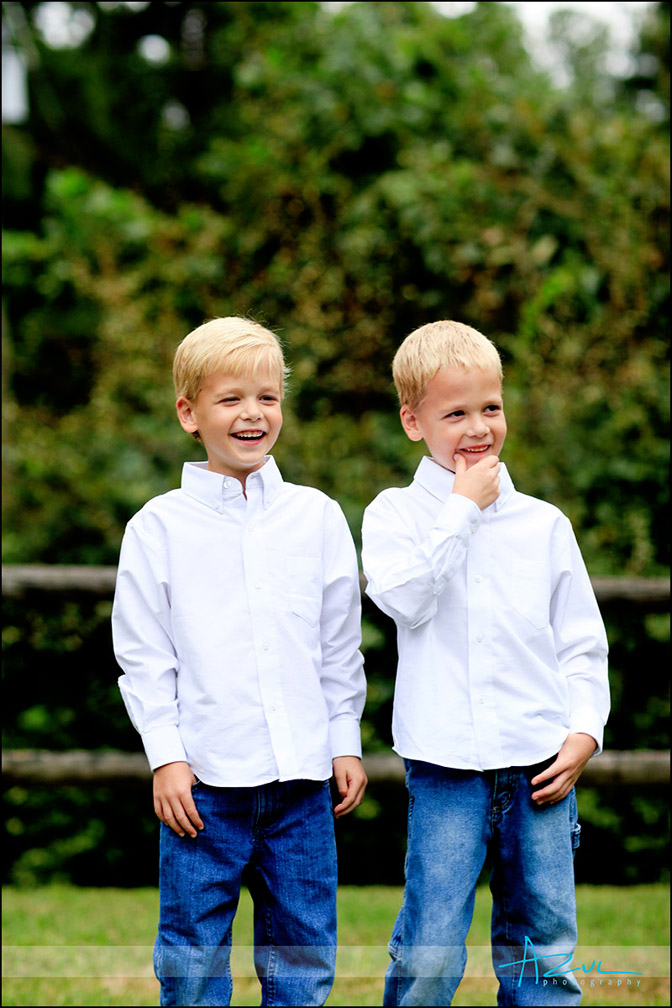 Twin portrait photography Raleigh