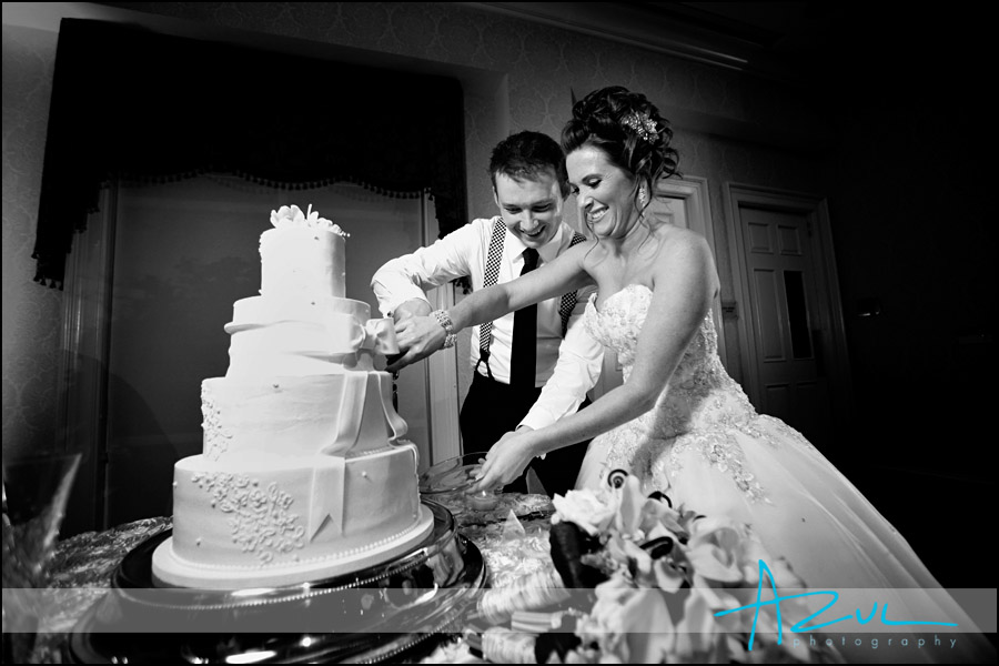 Raleigh wedding cake created by Sweet Memories