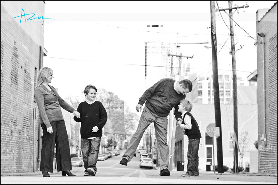 Portrait Family Photographer Downtown Raleigh
