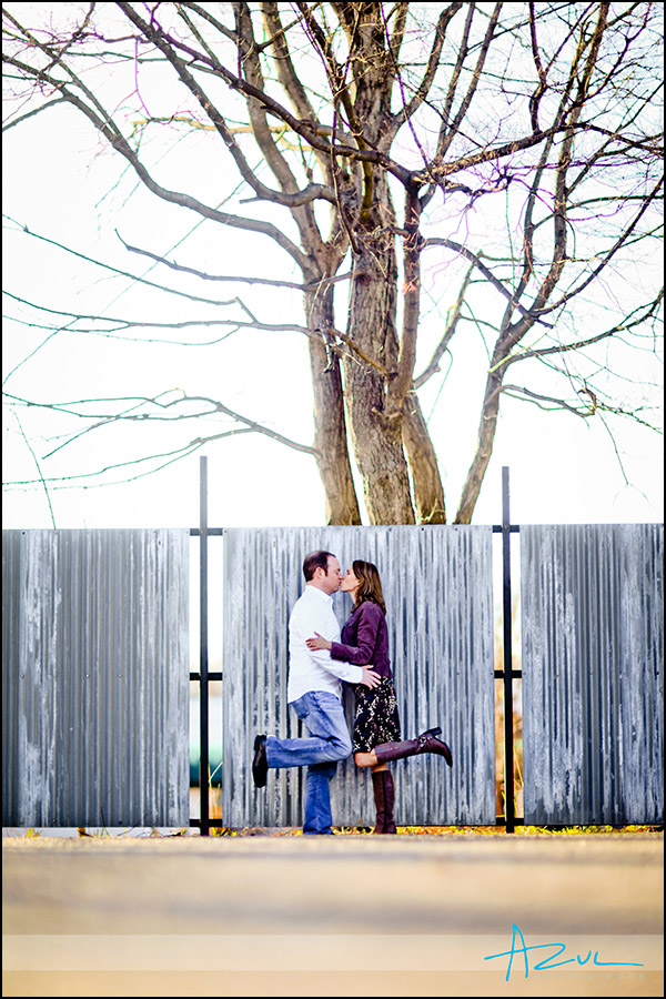 Engagement session downtown Raleigh