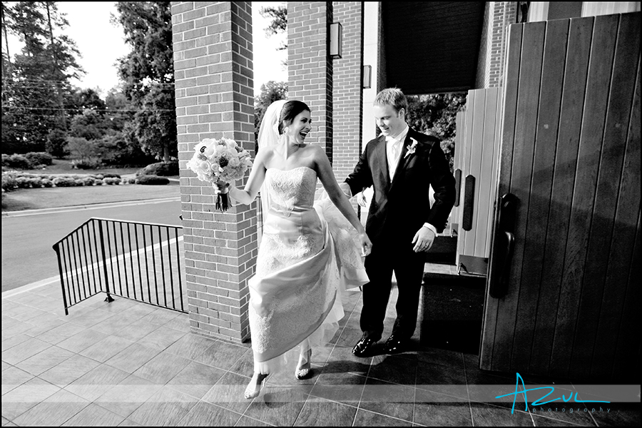 After ceremony wedding photojournalism photography Raleigh NC