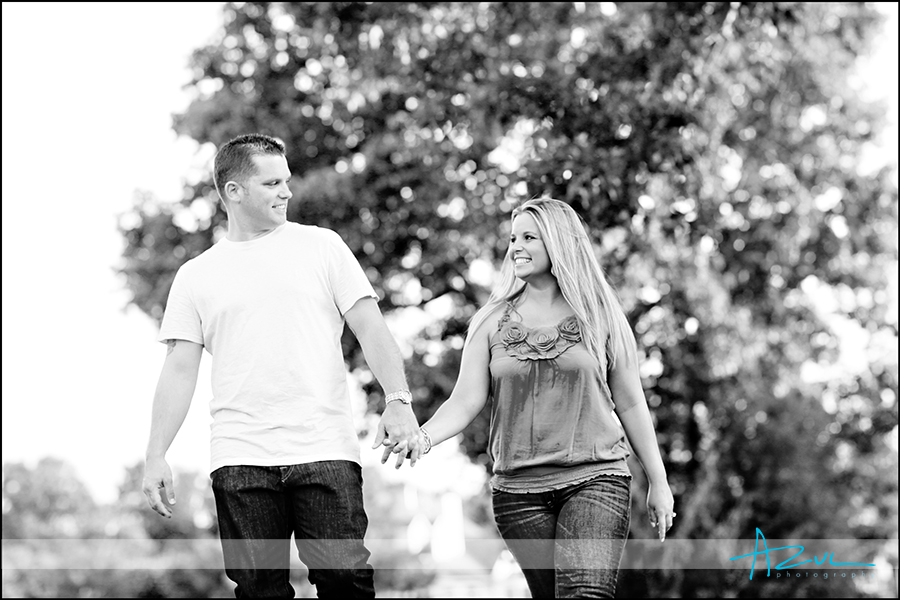Cary NC engagement session