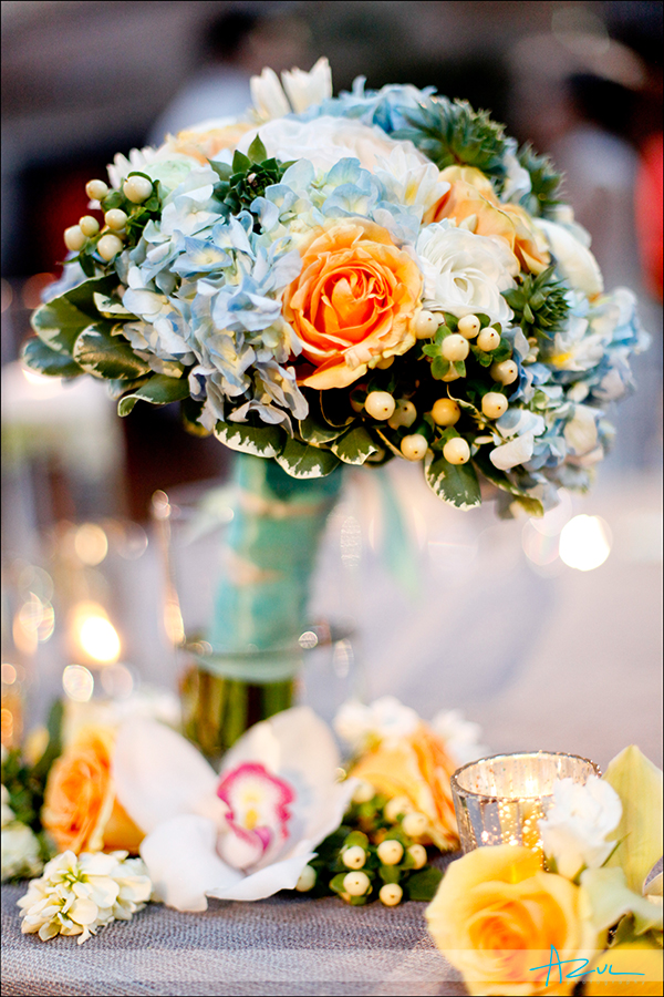 Raleigh wedding day florist photograph of bouquet
