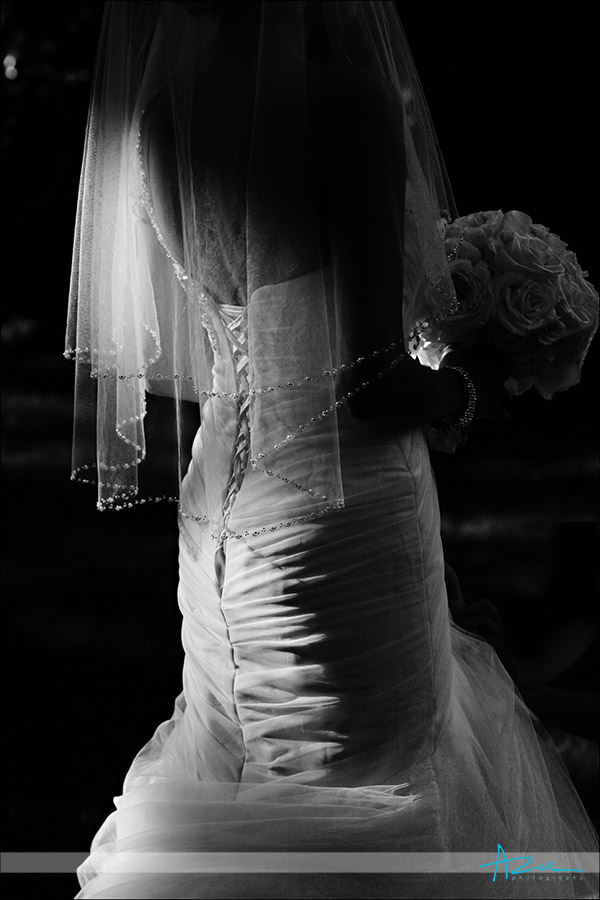 Perfect wedding day dress detail shot Chapel Hill North Carolina