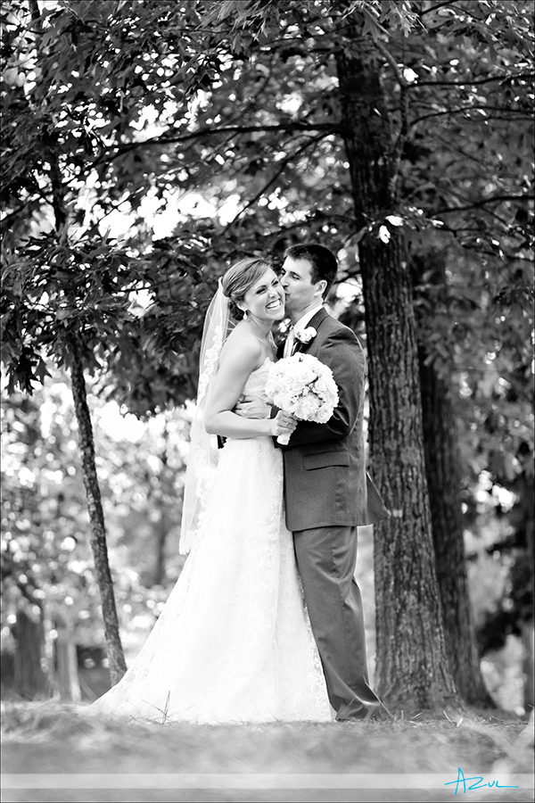 Unique wedding day portrait photography of B&G on the big day Raleigh NC