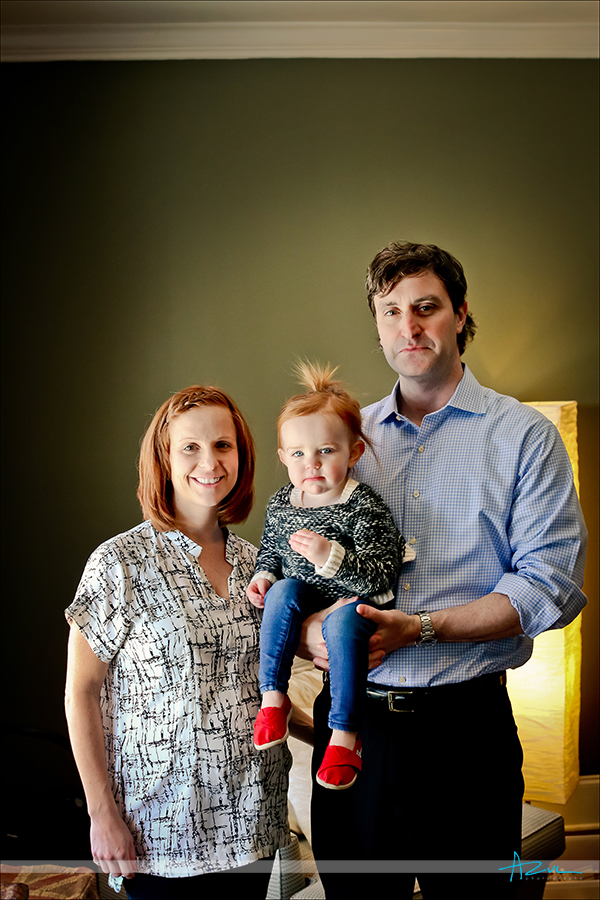 Window light home lifestyle family session Raleigh NC