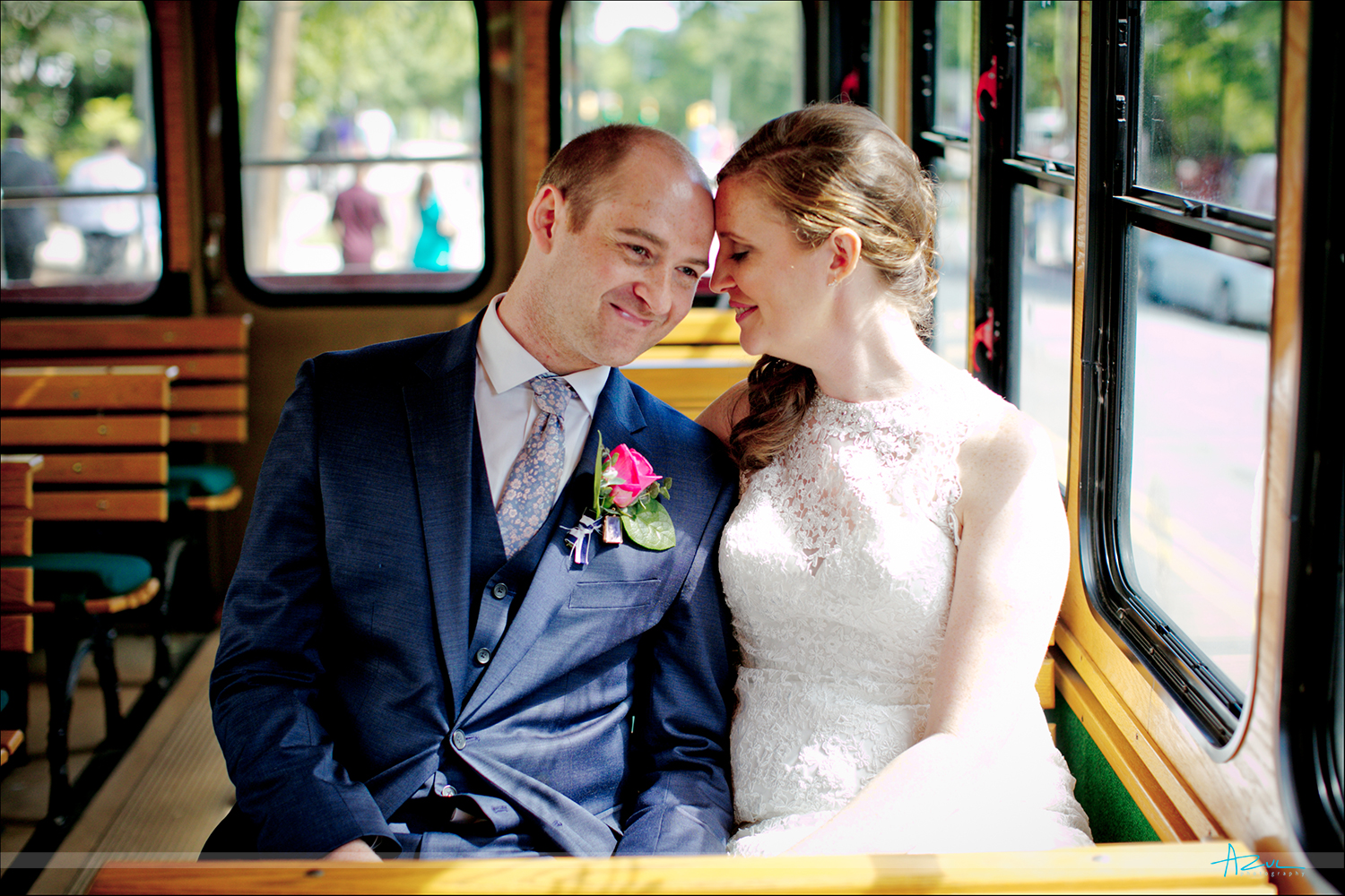 Raleigh wedding trolly is the best and is available for rental for any wedding or occasion. 